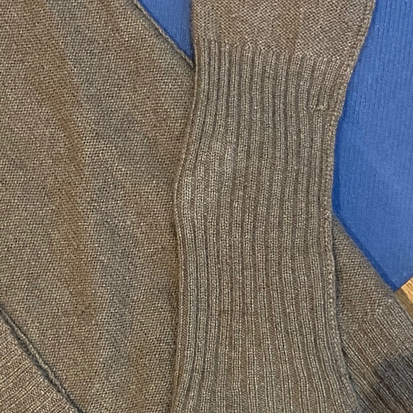 Cashmere cardigan-inhabit-brown-small - Picture 4 of 5